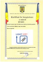Certificat inregistrare al marcii LightNet
